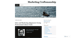 Desktop Screenshot of marketingcraftsmanship.com