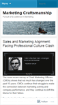 Mobile Screenshot of marketingcraftsmanship.com